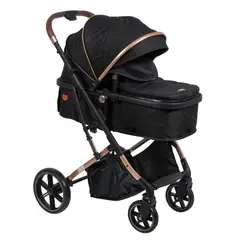 EBABY - Coche moisés SATURNO NEGRO EB126-1
