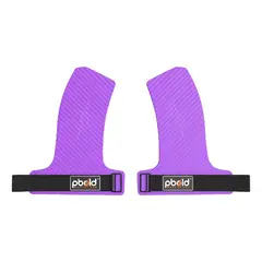 PBOLD - Guantes Para Crossfit Calistenia Calleras Gimnasio Entrenamiento Empuñaduras De Carbono Violeta S