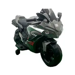 BEBESUNITA - Moto Recargable Niños 3-8 Años Acelrador Manubrio Llta Goma