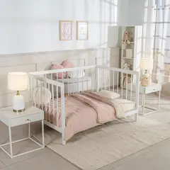 VIANNEY - Edredón Baby Voga Muselina Sweet Pink -