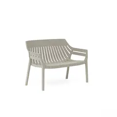 VONDOM - SOFA SPRITZ ECRU EN POLIPROPILENO
