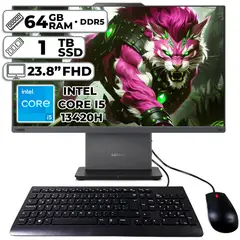 LENOVO - TODO EN UNO NEO 50A GEN5 INTEL CORE I5-13420H 64GB RAM 1TB SSD 238″ FHD