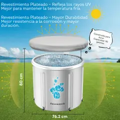 KOBALT - Bañera tina de inmersión fría en hielo terapia JASONWELL