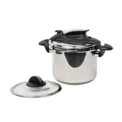 UNIVERSAL - Olla Presión Cierre Externo L37560 6 Litros + Tapa de vidrio