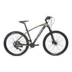 ROADMASTER - Bicicleta Runner Shimano S R29 11Vel Negro Amarillo