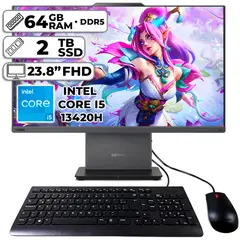 LENOVO - TODO EN UNO NEO 50A GEN5 INTEL CORE I5-13420H 64GB RAM 2TB SSD 238″ FHD