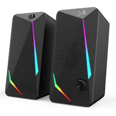 REDRAGON - Altavoces de Escritorio GS510 RGB 20 con LED y Control