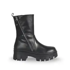 SANTORINI - Botines Moda Mujer Carmesi Negro