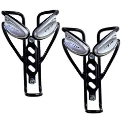 GW - Porta Caramañola Bicicleta Soporte Aluminio X2 Unidades