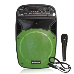 GENERICO - Altavoz Bluetooth Recargable Con Micrófono Y Control Total