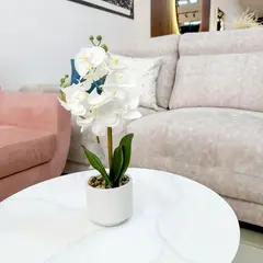 GENERICO - Orquídea Artificial CPote 15cmx15cmx40cm