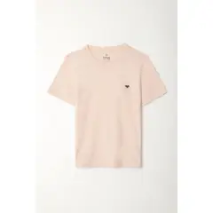 TENNIS - Camiseta rosada manga corta para niño