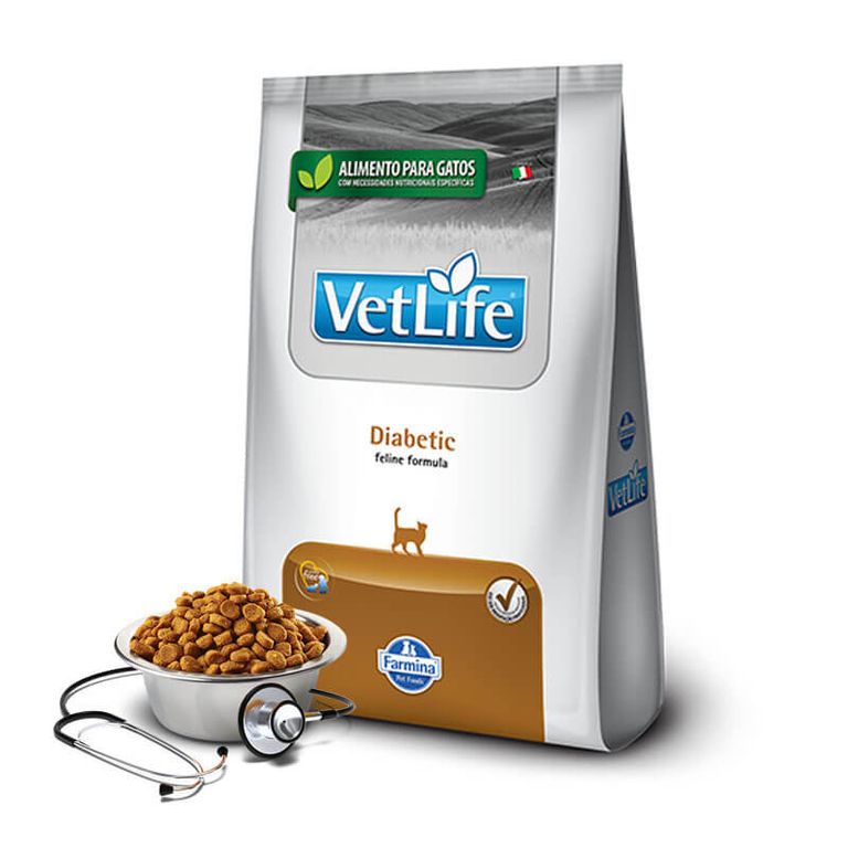 Alimento Vet Life Cat Diabetic x 2Kg