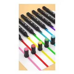 TOUCH - Marcadores X48 Colores Doble Punta Dibujos Base De Alcohol