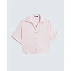 SEVEN SEVEN - Blusa Para Mujer Manga Corta Color Rosa Marca #28124074
