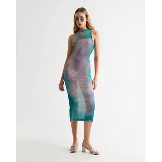 SEVEN SEVEN - Vestido Para Mujer M/Sisa Medio Color Azul Marca #28171401