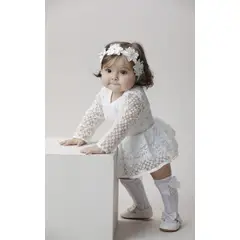 BABY SAMUU - Mameluco delicado Boho