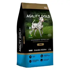 AGILITY GOLD - Perros Adultos Razas Grandes Piel Sana – 1.5 kg