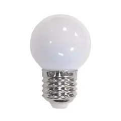 LEXMANA - Set X 10 Bombillos Led Tipo Ping Pong 1w E27 Luz Cálida