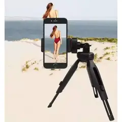 GENERICO - Tripode Para Celular Zm-3002 Nuevo Negro