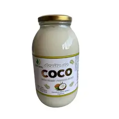 GENERICO - Aceite de coco orgánico extravirgen prensado en frío x 1000g