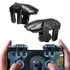 GENERICO - Gatillos Celular 6 Dedales Gamer Fundas Dedos Alta Calidad