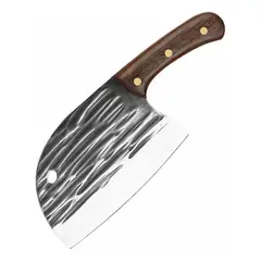 GENERICO - Cuchillo Profesional Vikingo Carnicero Hacha Forjado