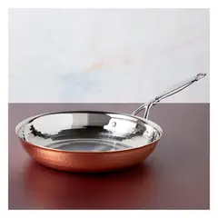 RUFFONI - Sartén 25cm de Cobre interior Acero Inox Línea Opus Cupra