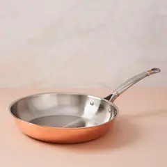 RUFFONI - Sartén 25CM en Cobre interior Acero Inox Línea Symphonia Cupra