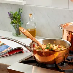 RUFFONI - Sartén Chef 38L Cobre interior Acero Inox Symphonia Cupra