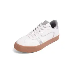 SEVENTEEN - TENIS BLANCOS CON GRIS Y PLATEADO JESSIE