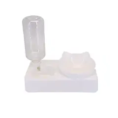 WYCK - COMEDERO CON DISPENSADOR DE AGUA PARA MASCOTAS PW-2294