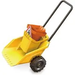 HAPE - JUEGO CON REMOLQUE PARA LA ARENA