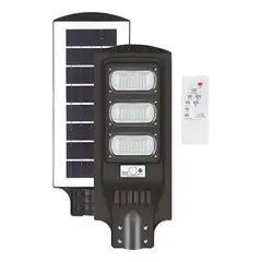 LEXMANA - LAMPARA ALUMBRADO PUBLICO SMD 60W 6500K CON PANEL SOLAR