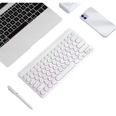 GENERICO - Teclado Alambrico Jertech Dk500 Blanco Nuevo
