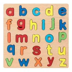 GENERICO - Rompecabezas Letras Abecedario Juego Bebes Niños Didáctico