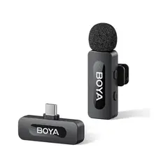 BOYA - BY-V10 Micrófono Inalámbrico Puerto Tipo C