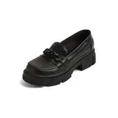 SEVENTEEN - MOCASIN NEGRO CON HERRAJE NEGRO BRIGITTE