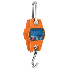 TRUPER - Báscula Electrónica Colgante De Gancho Soporta 300 Kg