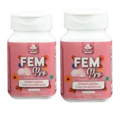 UNMERCO - Probióticos Mujer FemPro x2 pH y Flora Intestinal