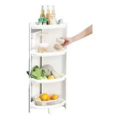 GENERICO - Estantería Almacenamiento Frutas Alimentos Utensilios Cocina