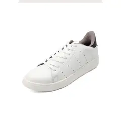 SEVENTEEN - TENIS BLANCOS CON CHULO EN CHAROL NEGRO ONE SMITH BLACK