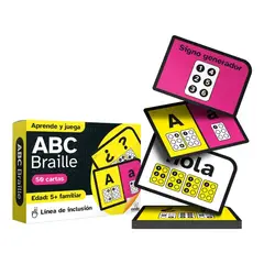 RONDA - Juego De Cartas Didáctico Braille Abc Para Niños