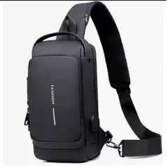 GENERICO - Bolso De Seguridad Morral Anti Robo Puerto Usb Impermeable De La Tela Liso