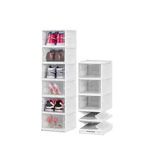 GENERICO - Caja Organizadora De Zapatos Set X6