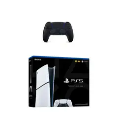 PLAYSTATION - Consola PS5 Digital Slim USA + DualSense Negro Original 1TB