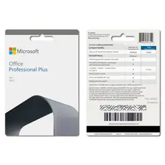 MICROSOFT - Office 2021 Professional Plus RETAIL I Tarjeta Fisica