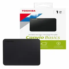 TOSHIBA - Disco Duro Extraíble 1tb Usb 3.0 Portátil Y Compacto
