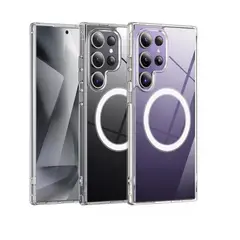 GENERICO - Forro Funda Protector Acrilico magnetico Para Samsung S24 Ultra