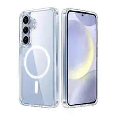 GENERICO - Forro Funda Protector Acrilico magnetico Para Samsung S24